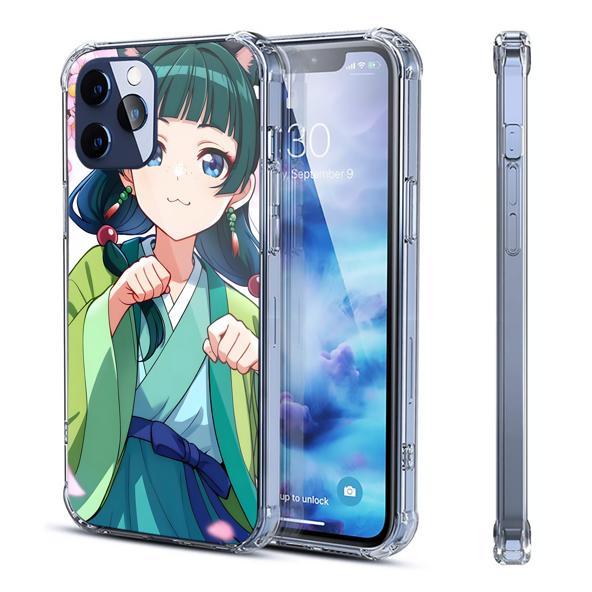 （画像用） 薬屋のひとりごと The Apothecary Diaries 【iPhone 12シリーズ対応】透明スマホケース（クリアソフトケース）